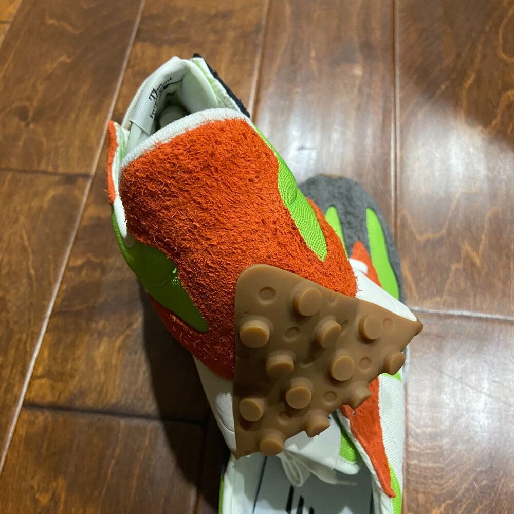 New Balance 327 NIB Fluorescent Green 2020 MS327SFA Sneakers Men's Size 10.5 - Picture 7 of 9